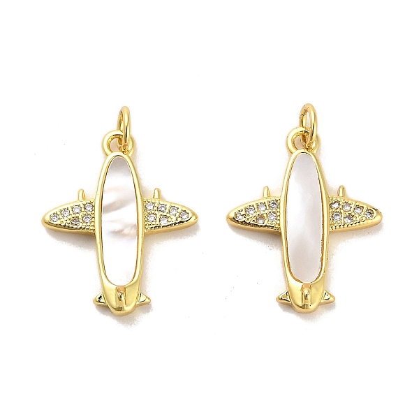 PandaHall Brass Micro Pave Clear Cubic Zirconia Pendants, with Shell, Jump Ring, Plane, Real 18K Gold Plated, 21x17x4mm, Hole: 3.5mm...
PandaHall Brass Micro Pave Clear Cubic Zirconia Pendants, with Shell, Jump Ring, Plane, Real 18K Gold Plated, 21x17x4mm, Hole: 3.5mm...