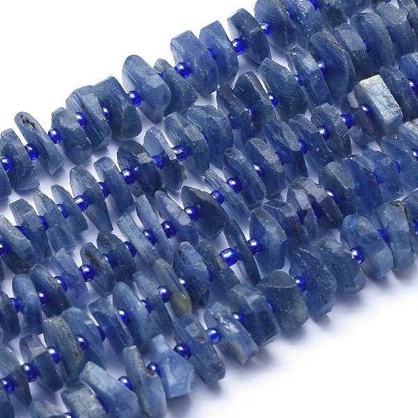 PandaHall Natural Kyanite/Cyanite/Disthene Beads Strands, Nuggets, 10~12x1.5~5mm, Hole: 1mm, about 84pcs/strand, 16.5 inch(42cm) Kyanite...
PandaHall Natural Kyanite/Cyanite/Disthene Beads Strands, Nuggets, 10~12x1.5~5mm, Hole: 1mm, about 84pcs/strand, 16.5 inch(42cm) Kyanite...