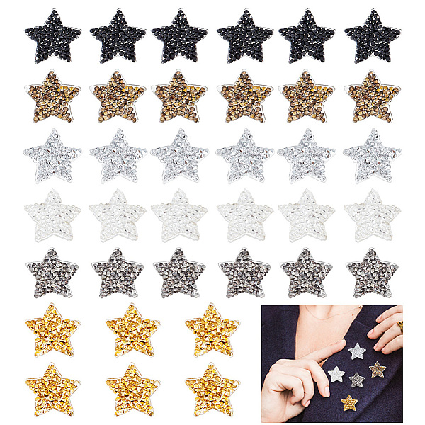 PandaHall AHANDMAKER 36pcs Star Mini Patches Iron On or Sew On, 6 Colors Embroidered Badge Patch Sew On Patches DIY Decorative Patches..., Multicolor
PandaHall AHANDMAKER 36pcs Star Mini Patches Iron On or Sew On, 6 Colors Embroidered Badge Patch Sew On Patches DIY Decorative Patches..., Multicolor