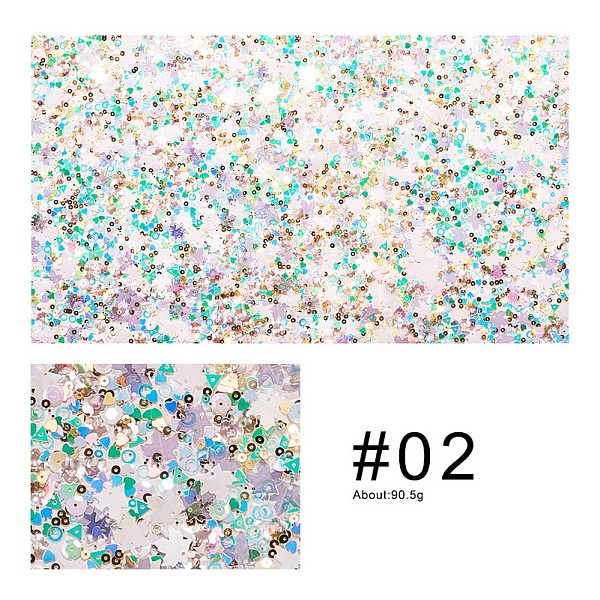 PandaHall Sequins/Paillette Table Mat Pads, Foldable Manicure Tools, Rectangle, Colorful, 40x24x0.1cm Plastic
PandaHall Sequins/Paillette Table Mat Pads, Foldable Manicure Tools, Rectangle, Colorful, 40x24x0.1cm Plastic