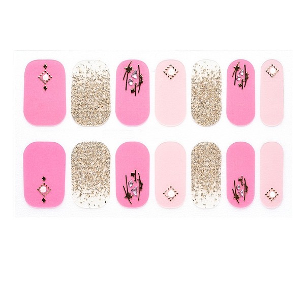PandaHall Full Cover Ombre Nails Wraps, Glitter Powder Color Street Nail Strips, Self-Adhesive, for Nail Tips Decorations, Colorful, 24x8mm...
PandaHall Full Cover Ombre Nails Wraps, Glitter Powder Color Street Nail Strips, Self-Adhesive, for Nail Tips Decorations, Colorful, 24x8mm...