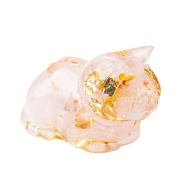 PandaHall Resin Cat Display Decoration, with Natural Rose Quartz Chips inside Statues for Home Office Decorations, 43x26x28mm Rose Quartz...
PandaHall Resin Cat Display Decoration, with Natural Rose Quartz Chips inside Statues for Home Office Decorations, 43x26x28mm Rose Quartz...