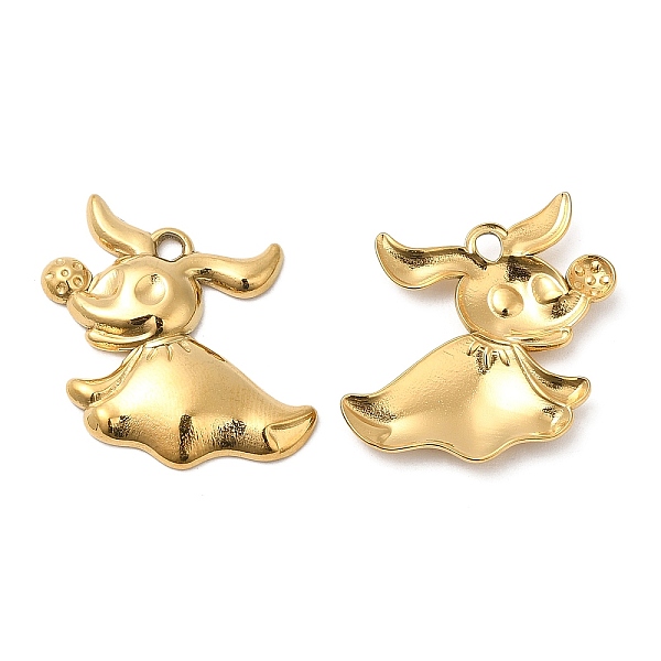 PandaHall 304 Stainless Steel Pendants, Dog Charm, Real 18K Gold Plated, 20x24x3mm, Hole: 1.8mm 304 Stainless Steel Dog
PandaHall 304 Stainless Steel Pendants, Dog Charm, Real 18K Gold Plated, 20x24x3mm, Hole: 1.8mm 304 Stainless Steel Dog