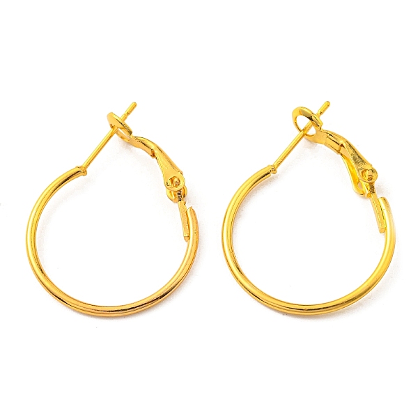 PandaHall Iron Huggie Hoop Earring Findings, Golden, 22 Gauge, 20x1.2mm, Pin: 0.6mm Iron
PandaHall Iron Huggie Hoop Earring Findings, Golden, 22 Gauge, 20x1.2mm, Pin: 0.6mm Iron