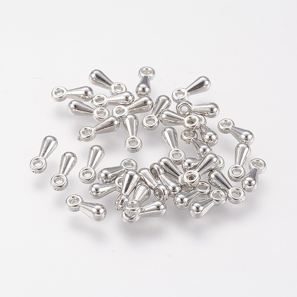 PandaHall CCB Plastic Charms, Chain Extender Drop, Teardrop, Platinum, 8x3mm, Hole: 1mm Plastic Teardrop
PandaHall CCB Plastic Charms, Chain Extender Drop, Teardrop, Platinum, 8x3mm, Hole: 1mm Plastic Teardrop