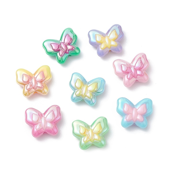 PandaHall UV Plating Acrylic Beads, Iridescent, Butterfly, Mixed Color, 18.5x21.5x8mm, Hole: 2.8mm Acrylic Butterfly Multicolor
PandaHall UV Plating Acrylic Beads, Iridescent, Butterfly, Mixed Color, 18.5x21.5x8mm, Hole: 2.8mm Acrylic Butterfly Multicolor