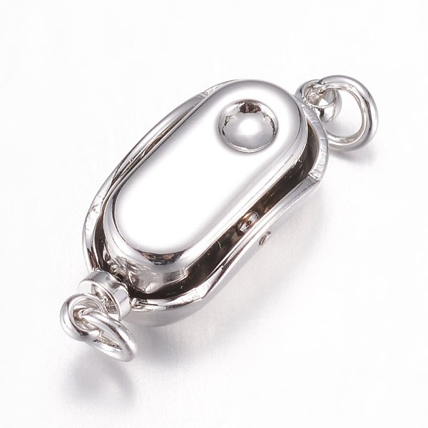 PandaHall 304 Stainless Steel Box Clasps, Stainless Steel Color, 20x8x7mm, Hole: 2.5mm, pin: 1.2mm 304 Stainless Steel Vegetables
PandaHall 304 Stainless Steel Box Clasps, Stainless Steel Color, 20x8x7mm, Hole: 2.5mm, pin: 1.2mm 304 Stainless Steel Vegetables