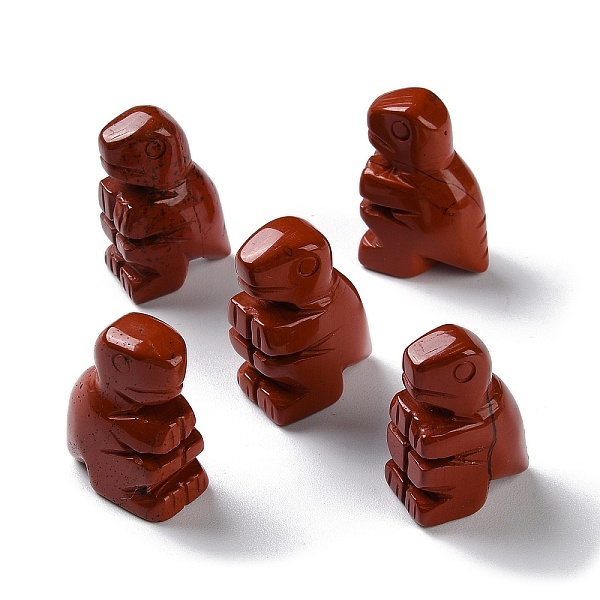 PandaHall Natural Red Jasper Carved Healing Dinosaur Figurines, Reiki Energy Stone Display Decorations, 18x12.5~14x26~26.5mm Red Jasper...
PandaHall Natural Red Jasper Carved Healing Dinosaur Figurines, Reiki Energy Stone Display Decorations, 18x12.5~14x26~26.5mm Red Jasper...