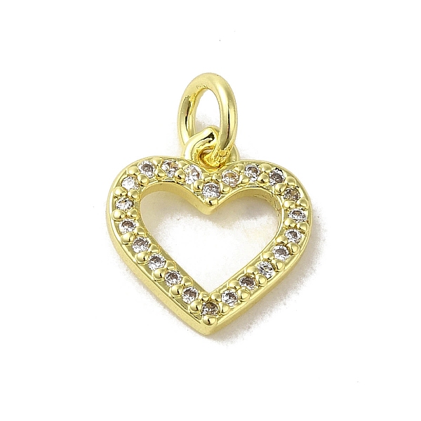 PandaHall Real 18K Gold Plated Brass Pave Cubic Zirconia Pendants, with Jump Rings, Heart, Clear, 13x11x1.8mm, Hole: 3mm Brass+Cubic...
PandaHall Real 18K Gold Plated Brass Pave Cubic Zirconia Pendants, with Jump Rings, Heart, Clear, 13x11x1.8mm, Hole: 3mm Brass+Cubic...