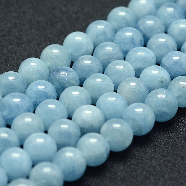 PandaHall Natural Aquamarine Beads Strands, Grade A+, Round, 7mm, Hole: 1mm, about 56pcs/strand, 15.5 inch(39.5cm) Aquamarine Round
PandaHall Natural Aquamarine Beads Strands, Grade A+, Round, 7mm, Hole: 1mm, about 56pcs/strand, 15.5 inch(39.5cm) Aquamarine Round