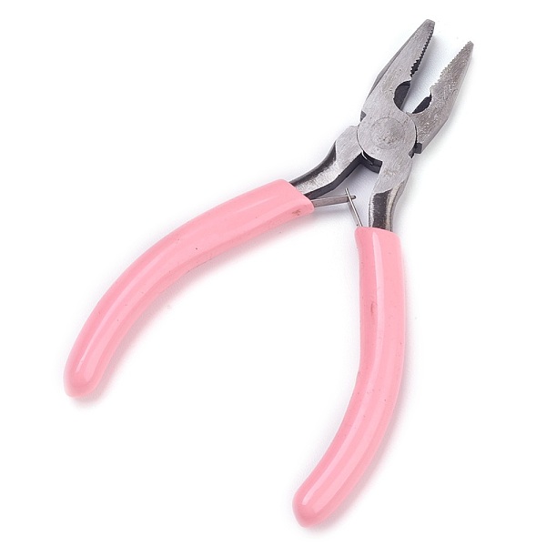 PandaHall 45# Carbon Steel Jewelry Pliers, Wire Cutter Pliers, Polishing, Pink, 11.45x7.05x0.9cm Carbon Steel Pink
PandaHall 45# Carbon Steel Jewelry Pliers, Wire Cutter Pliers, Polishing, Pink, 11.45x7.05x0.9cm Carbon Steel Pink