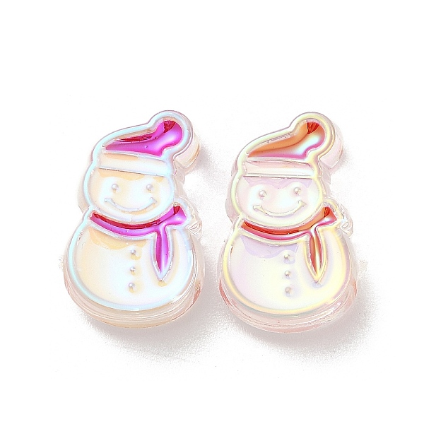 PandaHall UV Plating Acrylic Beads, with Enamel, Iridescent, Christmas Decorations Theme, Snowman, 25x16x8.5mm, Hole: 3.5mm Acrylic Snowman..., Pink
PandaHall UV Plating Acrylic Beads, with Enamel, Iridescent, Christmas Decorations Theme, Snowman, 25x16x8.5mm, Hole: 3.5mm Acrylic Snowman..., Pink