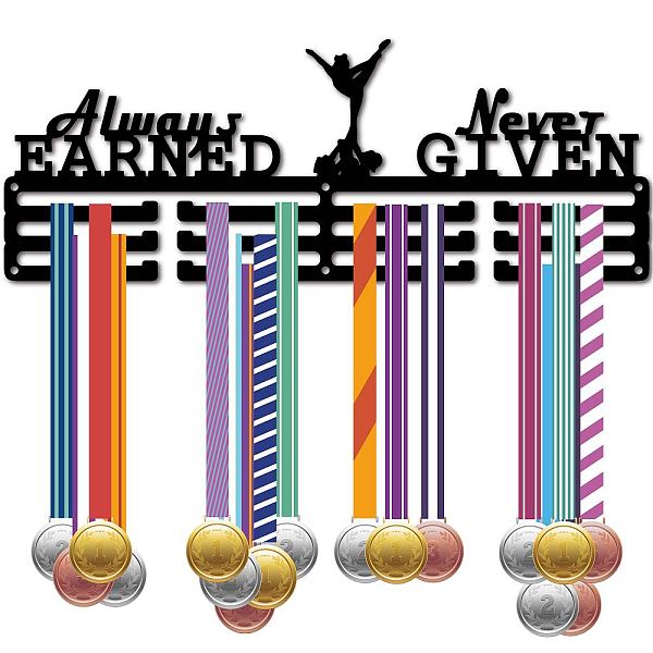 PandaHall Fashion Iron Medal Hanger Holder Display Wall Rack, 3-Line, with Screws, Black, Running, Cheerleaders, 150x400mm, Hole: 5mm Iron...
PandaHall Fashion Iron Medal Hanger Holder Display Wall Rack, 3-Line, with Screws, Black, Running, Cheerleaders, 150x400mm, Hole: 5mm Iron...