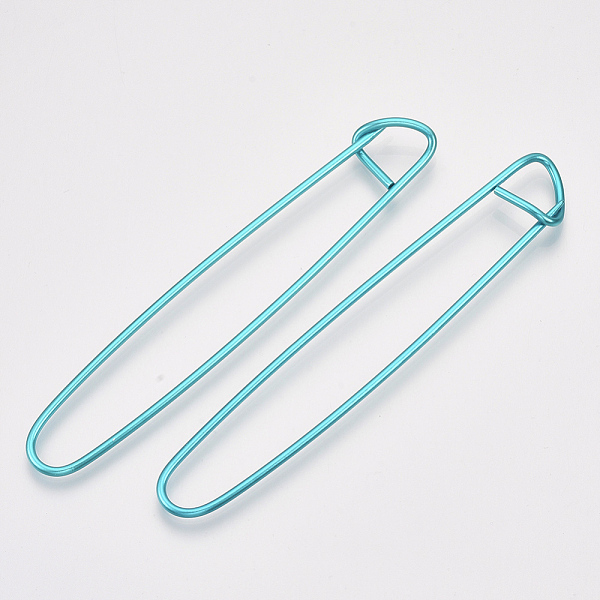 PandaHall Aluminum Stitch Holder, Dark Turquoise, 120x19x8mm, Pin: 1.5mm Aluminum Cyan
PandaHall Aluminum Stitch Holder, Dark Turquoise, 120x19x8mm, Pin: 1.5mm Aluminum Cyan