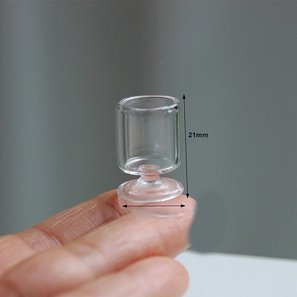 PandaHall Glass Cups Miniature Ornaments, Micro Landscape Garden Dollhouse Accessories, Pretending Prop Decorations, Clear, 15x27.5mm Glass...
PandaHall Glass Cups Miniature Ornaments, Micro Landscape Garden Dollhouse Accessories, Pretending Prop Decorations, Clear, 15x27.5mm Glass...