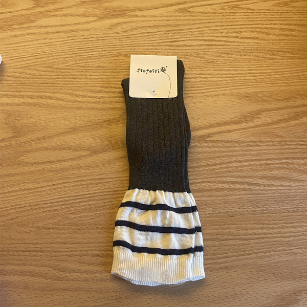 PandaHall Cotton Knitting Socks, Two Tone Long Winter Warm Thermal Socks, Black, 330x90mm Cotton Stripe Black
PandaHall Cotton Knitting Socks, Two Tone Long Winter Warm Thermal Socks, Black, 330x90mm Cotton Stripe Black