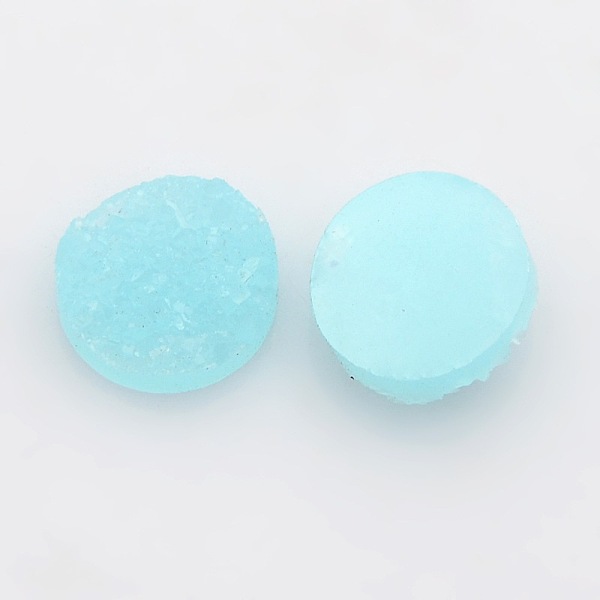 PandaHall Druzy Resin Cabochons, Flat Round, Deep Sky Blue, 12x5mm Resin Flat Round Blue
PandaHall Druzy Resin Cabochons, Flat Round, Deep Sky Blue, 12x5mm Resin Flat Round Blue