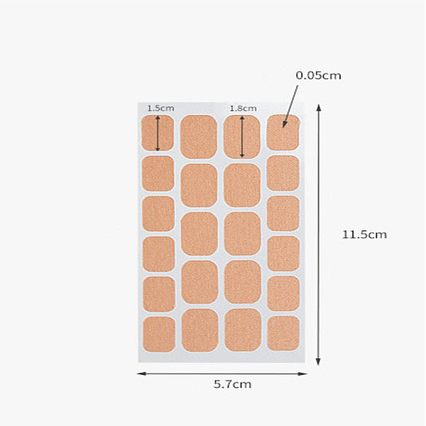 PandaHall Ingrown Toe Nail Correction Sticker Patch, Pedicure Tool for Paronychia Treatment, Bisque, 15~18x0.5mm Fibre Orange
PandaHall Ingrown Toe Nail Correction Sticker Patch, Pedicure Tool for Paronychia Treatment, Bisque, 15~18x0.5mm Fibre Orange