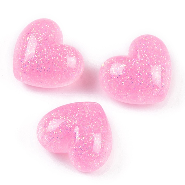PandaHall Transparent Epoxy Resin Decoden Cabochons, Glitter Heart, Hot Pink, 16x18x10mm Epoxy Resin Heart
PandaHall Transparent Epoxy Resin Decoden Cabochons, Glitter Heart, Hot Pink, 16x18x10mm Epoxy Resin Heart