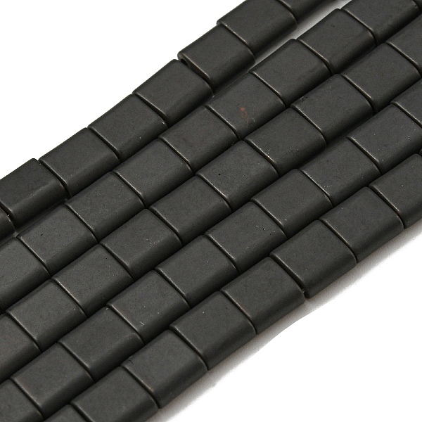 PandaHall Electroplated Non-magnetic Synthetic Hematite Beads Strands, Square, Matte Style, 2-Hole, Black, 6x6x3mm, Hole: 1.2mm, about...
PandaHall Electroplated Non-magnetic Synthetic Hematite Beads Strands, Square, Matte Style, 2-Hole, Black, 6x6x3mm, Hole: 1.2mm, about...