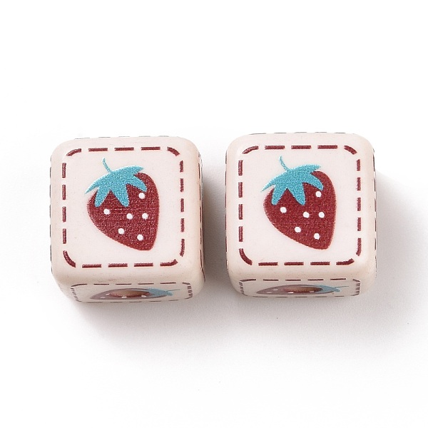 PandaHall Opaque Printed Acrylic Beads, Cube with Strawberry Pattern, Dark Turquoise, 13.5x13.5x13.5mm, Hole: 3.8mm Acrylic Cube
PandaHall Opaque Printed Acrylic Beads, Cube with Strawberry Pattern, Dark Turquoise, 13.5x13.5x13.5mm, Hole: 3.8mm Acrylic Cube