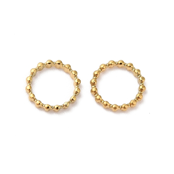 PandaHall 304 Stainless Steel Round Rings, Soldered Jump Rings, Closed Jump Rings, Golden, 18 Gauge, 7x1mm, Inner Diameter: 5mm 304...
PandaHall 304 Stainless Steel Round Rings, Soldered Jump Rings, Closed Jump Rings, Golden, 18 Gauge, 7x1mm, Inner Diameter: 5mm 304...