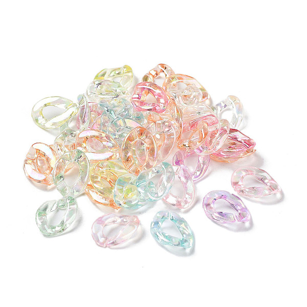 PandaHall Transparent Acrylic Linking Rings, Quick Link Connector, AB Color, Twisted Oval, for Curb Chain Making, Mixed Color, 16x12x3mm..., Multicolor
PandaHall Transparent Acrylic Linking Rings, Quick Link Connector, AB Color, Twisted Oval, for Curb Chain Making, Mixed Color, 16x12x3mm..., Multicolor
