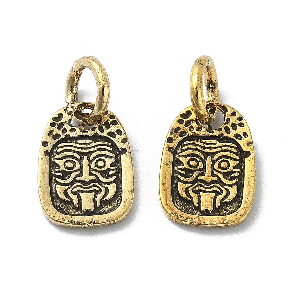 PandaHall Tibetan Style Alloy Charms, Antique Golden, 11.5x8.5x1.3mm, Hole: 4mm Alloy
PandaHall Tibetan Style Alloy Charms, Antique Golden, 11.5x8.5x1.3mm, Hole: 4mm Alloy