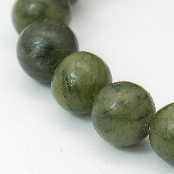PandaHall Natural Taiwan Jade Beads, Round, Olive, about 6mm in diameter, hole: 0.8mm, about 64pcs/strand, 16 inch TaiWan Jade Round Green
PandaHall Natural Taiwan Jade Beads, Round, Olive, about 6mm in diameter, hole: 0.8mm, about 64pcs/strand, 16 inch TaiWan Jade Round Green