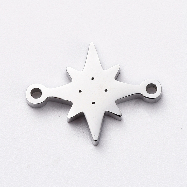 PandaHall 304 Stainless Steel Links connectors for Jewelry Making, Manual Polishing, Twinkling Star, Stainless Steel Color, 10x12.5x1.5mm...
PandaHall 304 Stainless Steel Links connectors for Jewelry Making, Manual Polishing, Twinkling Star, Stainless Steel Color, 10x12.5x1.5mm...