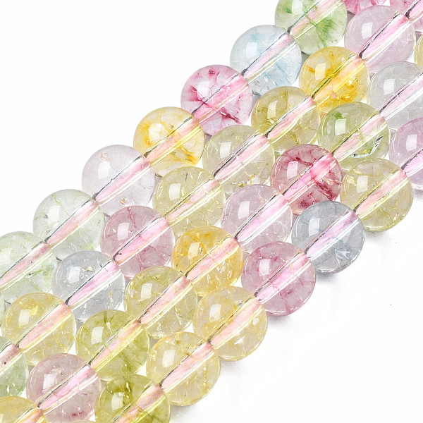PandaHall K9 Glass Beads Strands, Round, Colorful, 8mm, Hole: 1~1.2mm, about 50~51pcs/strand, 15.35 inch(39cm) Glass Round
PandaHall K9 Glass Beads Strands, Round, Colorful, 8mm, Hole: 1~1.2mm, about 50~51pcs/strand, 15.35 inch(39cm) Glass Round