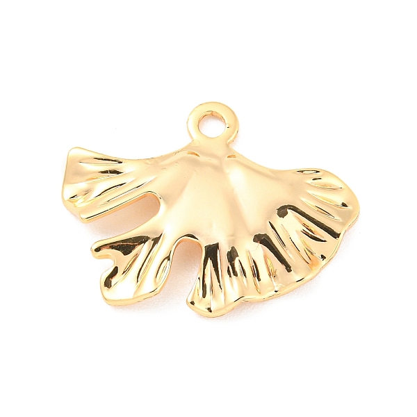 PandaHall Rack Plating Brass Pendants, Ginkgo Leaf Charm, Real 18K Gold Plated, 17x21x2.5mm, Hole: 1.8mm Brass Leaf
PandaHall Rack Plating Brass Pendants, Ginkgo Leaf Charm, Real 18K Gold Plated, 17x21x2.5mm, Hole: 1.8mm Brass Leaf