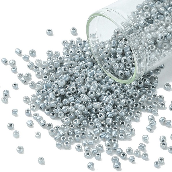 PandaHall 12/0 Glass Seed Beads, Ceylon, Round, Round Hole, Dark Gray, 12/0, 2mm, Hole: 1mm, about 3333pcs/50g, 50g/bag, 18bags/2pounds...
PandaHall 12/0 Glass Seed Beads, Ceylon, Round, Round Hole, Dark Gray, 12/0, 2mm, Hole: 1mm, about 3333pcs/50g, 50g/bag, 18bags/2pounds...
