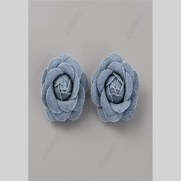 PandaHall Denim Cloth Flowers, Jean Fabric Camelia, Sewing Ornaments, DIY Costume Accessories, Marine Blue, 35x34x15mm Cloth Flower
PandaHall Denim Cloth Flowers, Jean Fabric Camelia, Sewing Ornaments, DIY Costume Accessories, Marine Blue, 35x34x15mm Cloth Flower