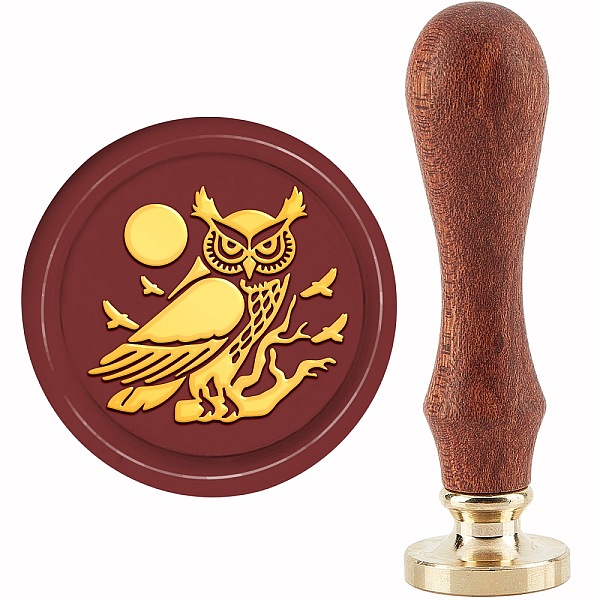 PandaHall Brass Wax Seal Stamp with Handle, for DIY Scrapbooking, Owl Pattern, 3.5x1.18 inch(8.9x3cm) Brass Owl
PandaHall Brass Wax Seal Stamp with Handle, for DIY Scrapbooking, Owl Pattern, 3.5x1.18 inch(8.9x3cm) Brass Owl