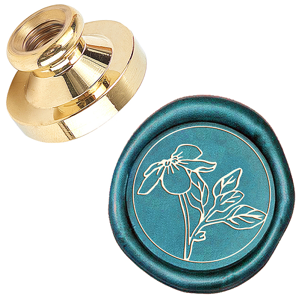 PandaHall DIY Scrapbook, Brass Wax Seal Stamp Head, Plants Pattern, 25mm Brass
PandaHall DIY Scrapbook, Brass Wax Seal Stamp Head, Plants Pattern, 25mm Brass