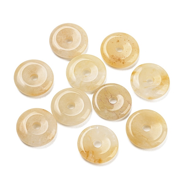 PandaHall Natural Topaz Jade China Safety Buckle Pendants, 15~16x3~4mm, Hole: 3mm Topaz Jade Donut
PandaHall Natural Topaz Jade China Safety Buckle Pendants, 15~16x3~4mm, Hole: 3mm Topaz Jade Donut