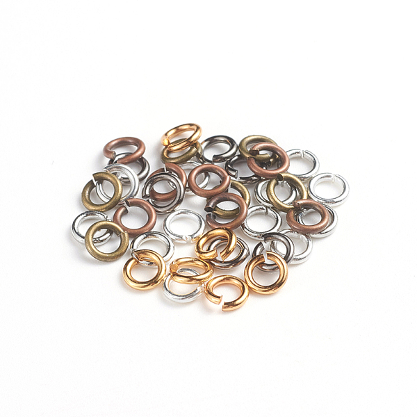 PandaHall Brass Jump Rings, Open Jump Rings, Mixed Color, 18 Gauge, 5x1mm, Inner Diameter: 3mm, 500g Brass
PandaHall Brass Jump Rings, Open Jump Rings, Mixed Color, 18 Gauge, 5x1mm, Inner Diameter: 3mm, 500g Brass