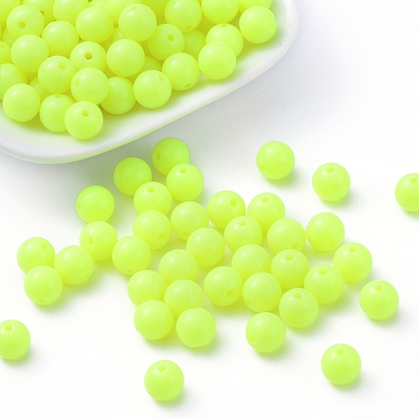 PandaHall Fluorescent Acrylic Beads, Round, Yellow, 8mm, Hole: 1.5mm, about 1700pcs/500g Acrylic Round Yellow
PandaHall Fluorescent Acrylic Beads, Round, Yellow, 8mm, Hole: 1.5mm, about 1700pcs/500g Acrylic Round Yellow