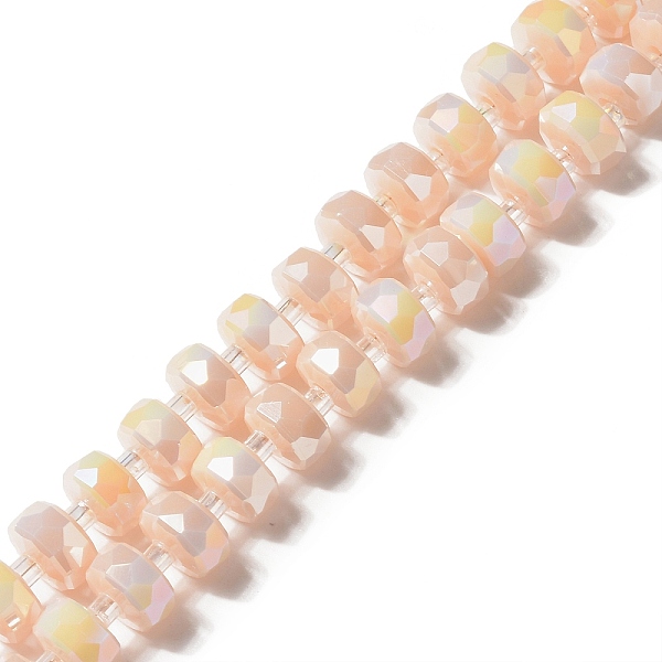 PandaHall Glass Beads Strands, Faceted, Flat Round, Light Salmon, 8x5mm, Hole: 1.2mm, about 80pcs/strand, 21.65 inch(55cm) Glass Flat Round
PandaHall Glass Beads Strands, Faceted, Flat Round, Light Salmon, 8x5mm, Hole: 1.2mm, about 80pcs/strand, 21.65 inch(55cm) Glass Flat Round