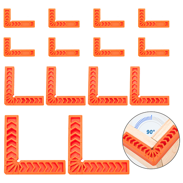PandaHall BENECREAT 14Pcs 90 Degree Corner Clamp 90 Degrees Positioning Squares 3" 4" 6" Right Angle Clamp Positioning Squares Clamps Square...
PandaHall BENECREAT 14Pcs 90 Degree Corner Clamp 90 Degrees Positioning Squares 3" 4" 6" Right Angle Clamp Positioning Squares Clamps Square...