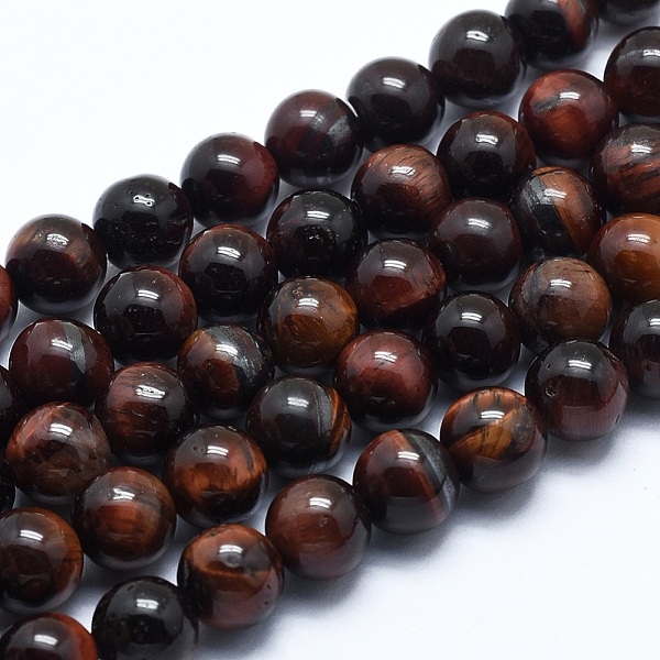 PandaHall Natural Tiger Eye Bead Strands, Dyed & Heated, Round, Grade AB, 8mm, Hole: 1.2mm, about 48pcs/strand, 14.7 inch(37.5cm) Tiger Eye...
PandaHall Natural Tiger Eye Bead Strands, Dyed & Heated, Round, Grade AB, 8mm, Hole: 1.2mm, about 48pcs/strand, 14.7 inch(37.5cm) Tiger Eye...