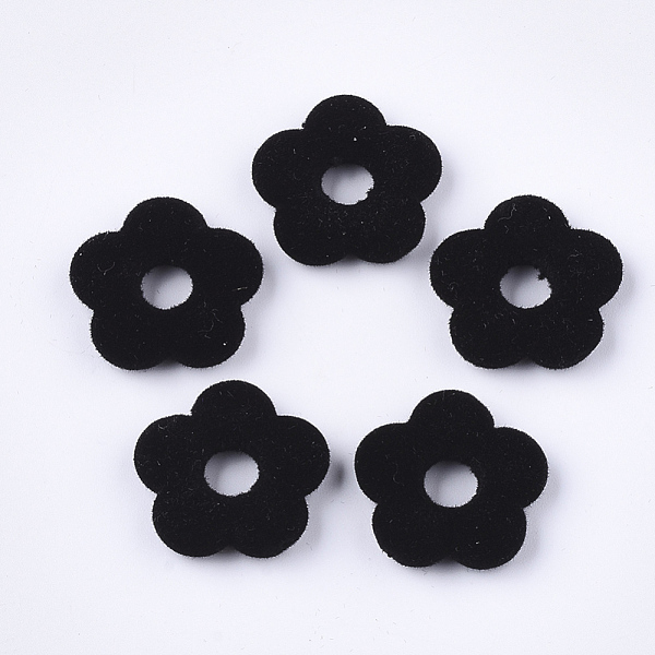 PandaHall Flocky Acrylic Bead Frames, Flower, Black, 19x19.5x5mm, Hole: 1mm, Inner Diameter: 6mm Acrylic Flower Black
PandaHall Flocky Acrylic Bead Frames, Flower, Black, 19x19.5x5mm, Hole: 1mm, Inner Diameter: 6mm Acrylic Flower Black