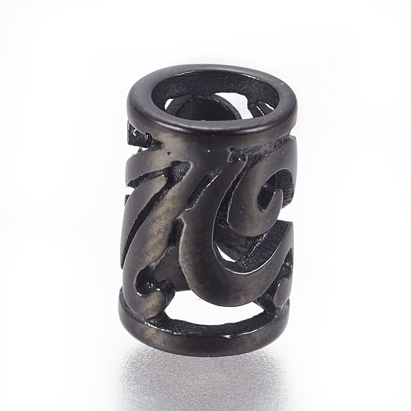 PandaHall 304 Stainless European Beads, Large Hole Beads, Column, Gunmetal, 10x7mm, Hole: 5mm 304 Stainless Steel Column
PandaHall 304 Stainless European Beads, Large Hole Beads, Column, Gunmetal, 10x7mm, Hole: 5mm 304 Stainless Steel Column