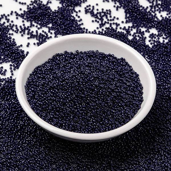 PandaHall MIYUKI Round Rocailles Beads, Japanese Seed Beads, (RR4494) Duracoat Dyed Opaque Indigo Navy Blue, 15/0, 1.5mm, Hole: 0.7mm, about...
PandaHall MIYUKI Round Rocailles Beads, Japanese Seed Beads, (RR4494) Duracoat Dyed Opaque Indigo Navy Blue, 15/0, 1.5mm, Hole: 0.7mm, about...