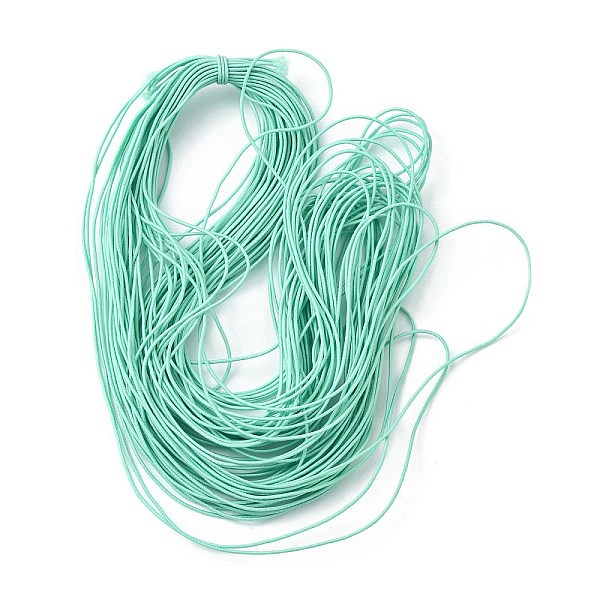 PandaHall Core Spun Elastic Cord, for DIY Jewelry Making, Dark Sea Green, 1mm, about 22m/bundle Elastic Fibre Round Green
PandaHall Core Spun Elastic Cord, for DIY Jewelry Making, Dark Sea Green, 1mm, about 22m/bundle Elastic Fibre Round Green