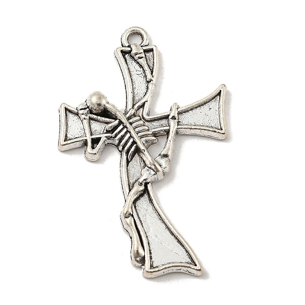 PandaHall Tibetan Style Alloy Pendants Enamel Settings, Cross Shape Charms, Antique Silver, 36x23x2mm, Hole: 1.6mm Alloy Cross
PandaHall Tibetan Style Alloy Pendants Enamel Settings, Cross Shape Charms, Antique Silver, 36x23x2mm, Hole: 1.6mm Alloy Cross