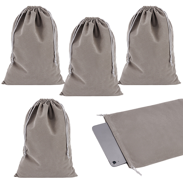 PandaHall PH 5pcs 9.69x13.70 Velvet Cloth Pouch Bags, Large Velvet Gift Bags with Drawstring Slate Gray Velvet Bag for Jewellery, Gift Bag...
PandaHall PH 5pcs 9.69x13.70 Velvet Cloth Pouch Bags, Large Velvet Gift Bags with Drawstring Slate Gray Velvet Bag for Jewellery, Gift Bag...