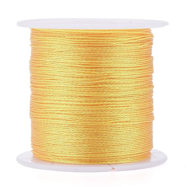 PandaHall Polyester Braided Metallic Thread, for DIY Braided Bracelets Making and Embroidery, Light Khaki, 0.4mm, 6-Ply, about 54.68 yards...
PandaHall Polyester Braided Metallic Thread, for DIY Braided Bracelets Making and Embroidery, Light Khaki, 0.4mm, 6-Ply, about 54.68 yards...
