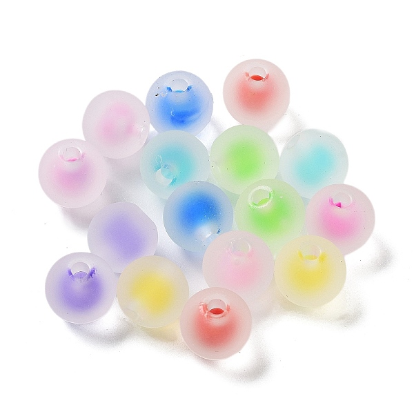 PandaHall UV Plating Iridescent Frosted Acrylic Beads, Bead in Bead, Round, Mixed Color, 11.5x10.5mm, Hole: 2.5mm Acrylic Round Multicolor
PandaHall UV Plating Iridescent Frosted Acrylic Beads, Bead in Bead, Round, Mixed Color, 11.5x10.5mm, Hole: 2.5mm Acrylic Round Multicolor